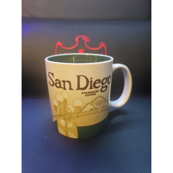 Starbucks San Diego Mug Collector Series 16oz Destination Coffee Cup 2011 - Picture 1 of 5